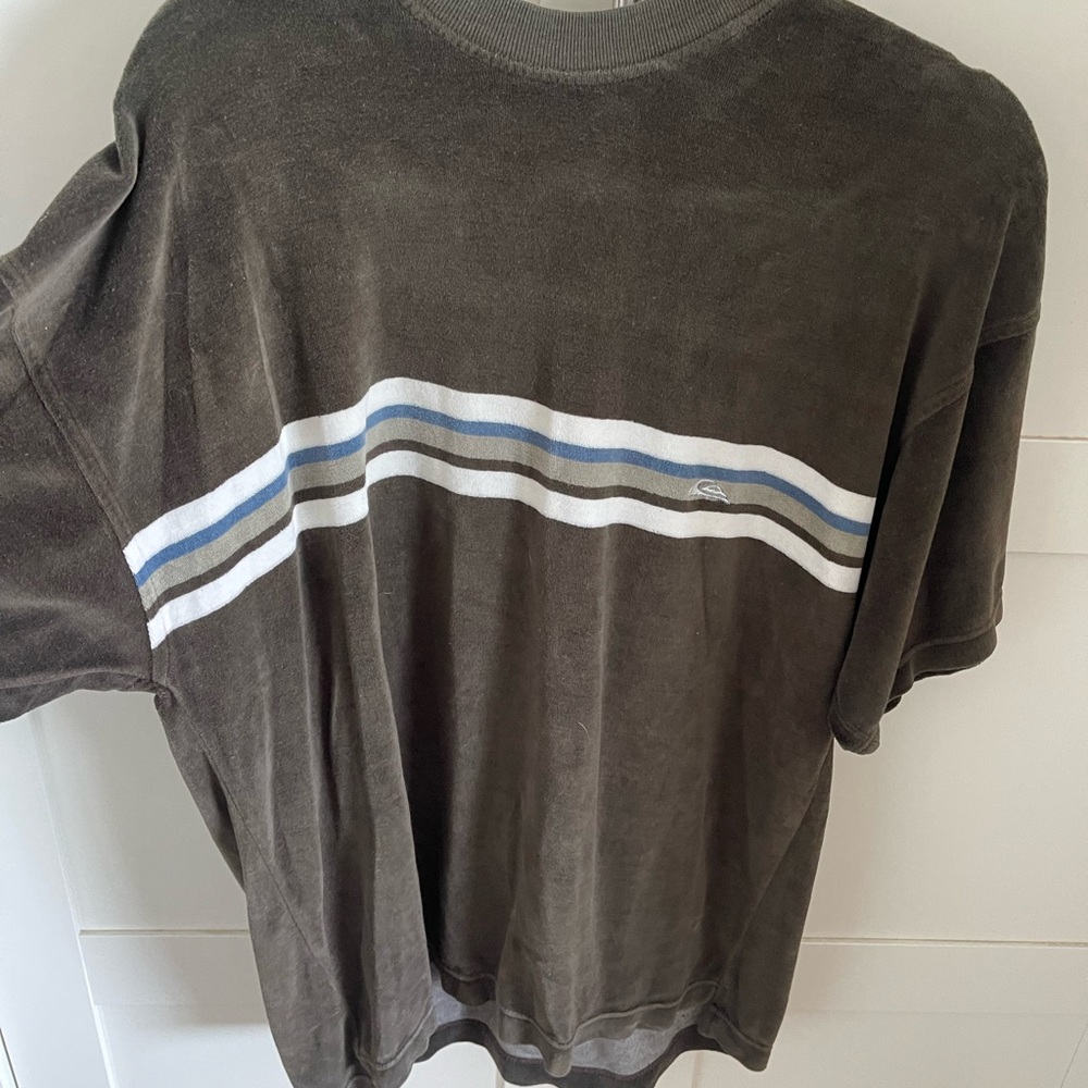 Vintage Quicksilver soft polyester shirt